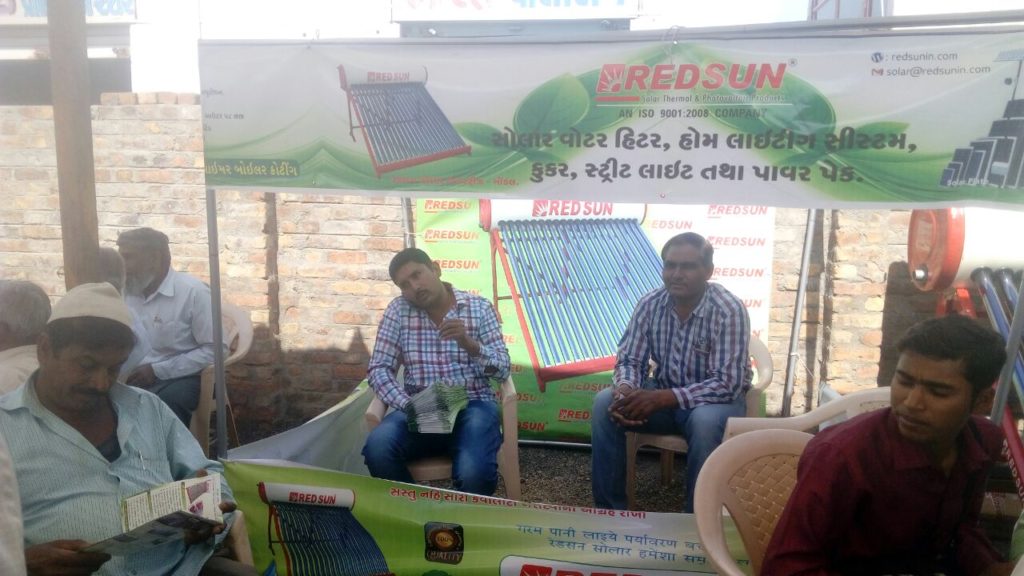 Redsun Solar demonstration at Dealer’s New Shop