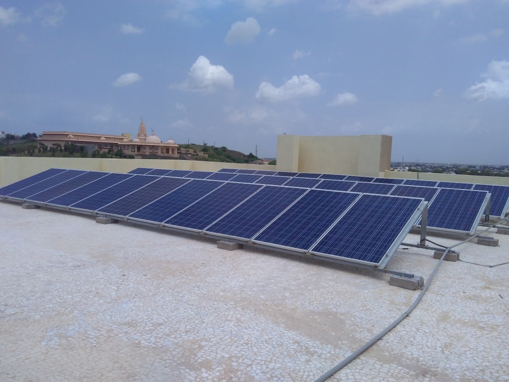 10 Kw Grid Connected Solar power plant