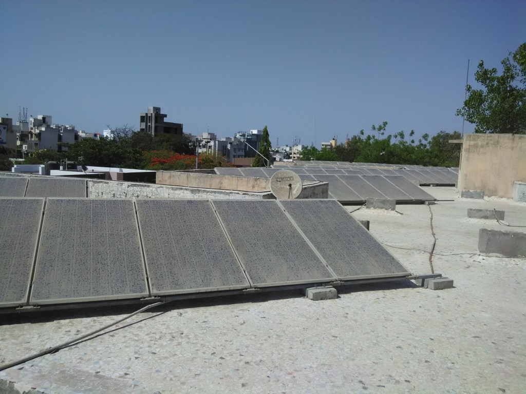 Routine Maintenance of Grid Tied Rooftop Solar Power Plants