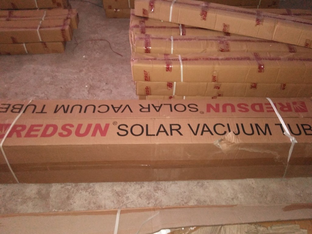 Solar glass tube