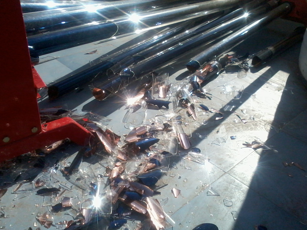 Beware of Inferior Quality Imported Chinese solar water heaters