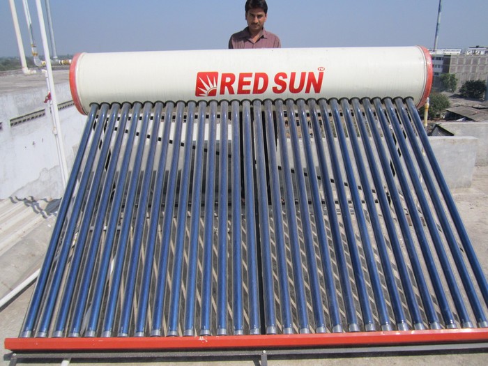 Solar Water Heater Installation 05