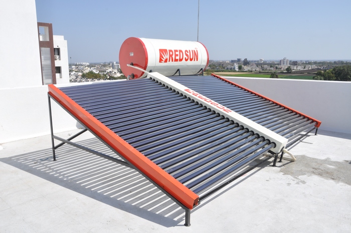 Solar Water Heater Installation 07