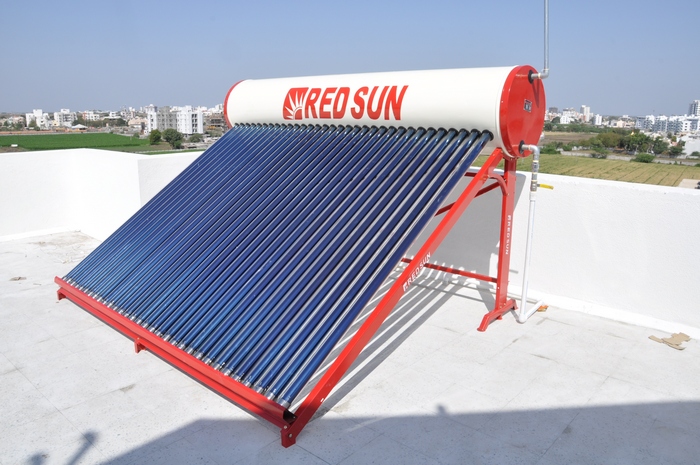 Solar Water Heater Installation 08